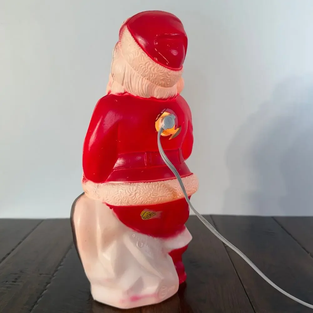 Vintage 1968 Empire Blow Mold Santa Claus 14